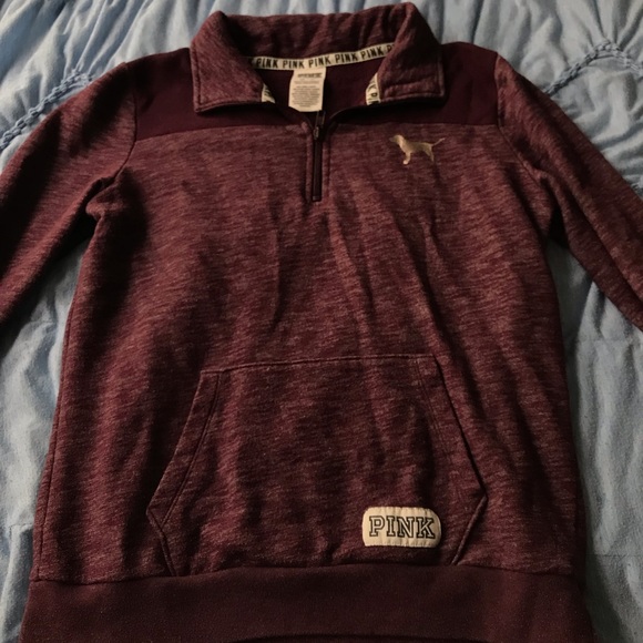 PINK VS Quarter Zip - Picture 1 of 3